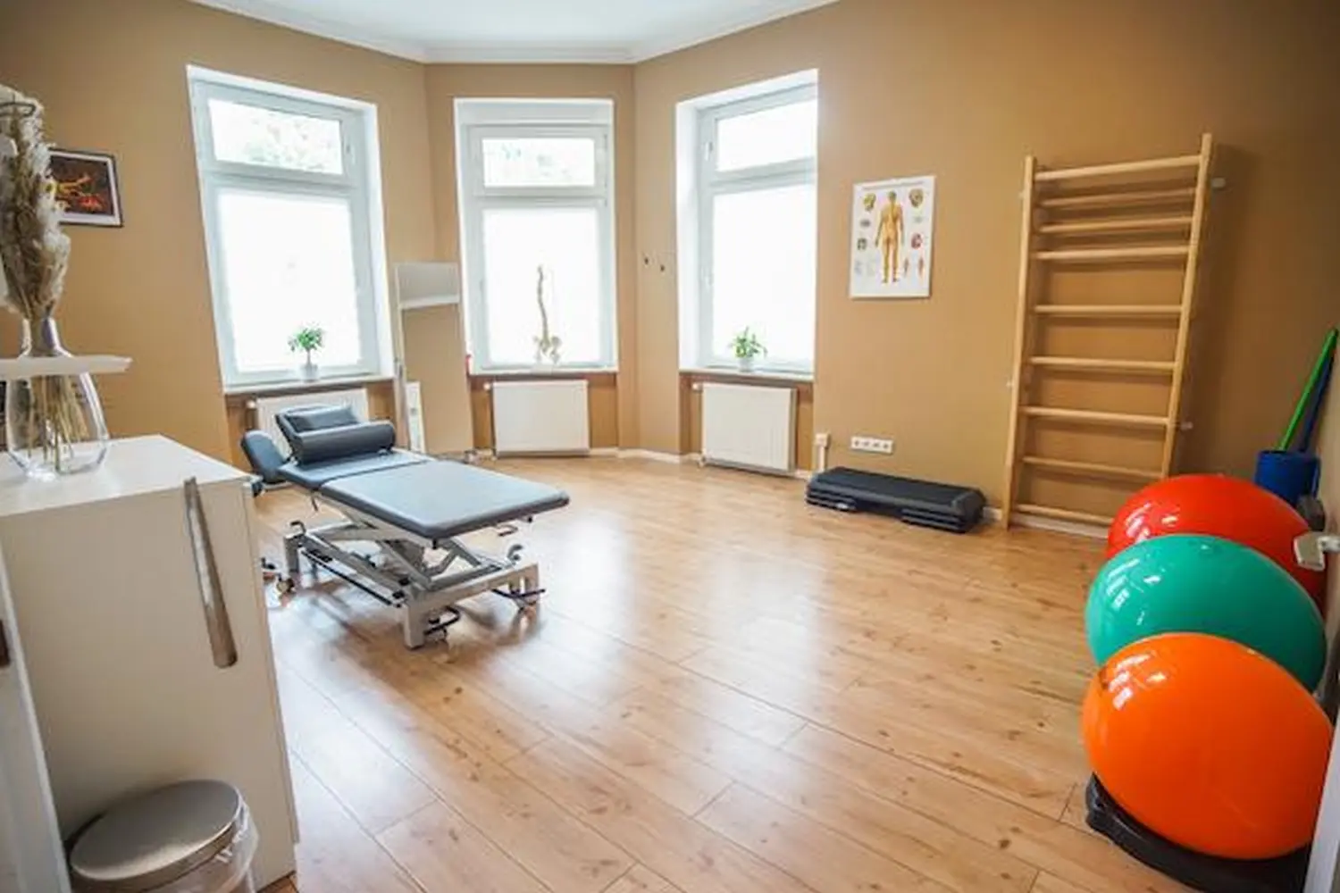 Behandlungsraum von Physio Effektiv